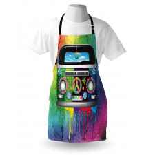 Old Style Hippie Van Apron