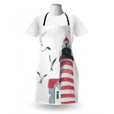 Seagulls Beach Sea Apron