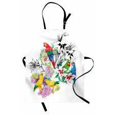 Floral Foliage Garden Apron