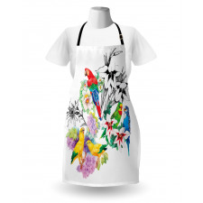 Floral Foliage Garden Apron