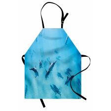 Dolphins Hawaii Ocean Apron