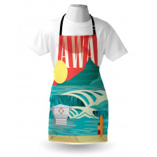 Hawaii Holiday Coast Apron