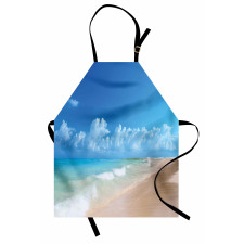 Tropical Ocean Waves Apron