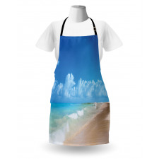 Tropical Ocean Waves Apron