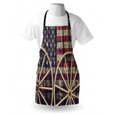 Antique American Flag Apron