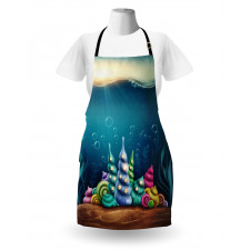 Shell Houses Bubbles Apron