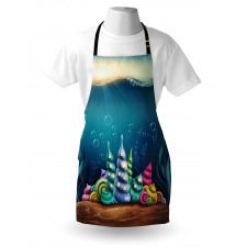 Shell Houses Bubbles Apron