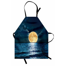 Magic Super Moon Design Apron