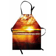 Colorful Sunset Summer Apron