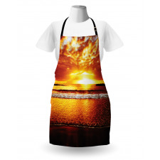 Colorful Sunset Summer Apron