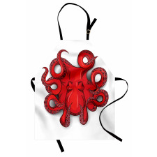 Octopus Animal Marine Apron