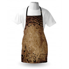 Notes with Sheet Monochrome Apron