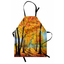 Nature Park Autumn Fall Apron