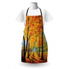 Nature Park Autumn Fall Apron