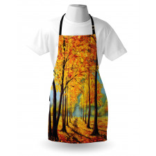 Nature Park Autumn Fall Apron