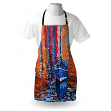 Dark Sea Fishing Boat Apron