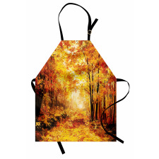 Autumn in Relax Forest Apron