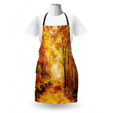 Autumn in Relax Forest Apron