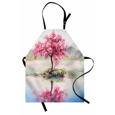 Japanese Cherry Tree Apron