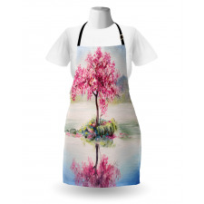 Japanese Cherry Tree Apron