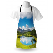 Sky Mountain Landscape Apron