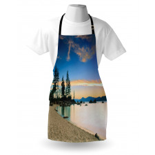 Peaceful Paradise Trees Apron