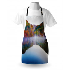 Lake Mountain Scenery Apron