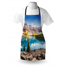 Calm Lake and Mountain Apron