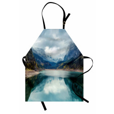 Alpine Lake Sky Forest Apron