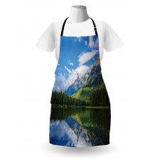 Mountain Lake Scenery Apron