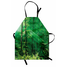 Forest Trees Morning Apron