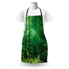 Forest Trees Morning Apron