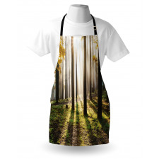 Forest Leaves at Sunrise Apron