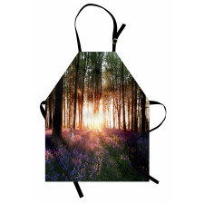 Sunrise Woods in Spring Apron