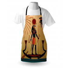 Dini Mutfak Önlüğü Mısır Güneş Tanrısı
