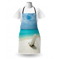 Maldives Beach Sunny Day Apron