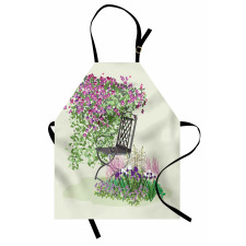 Flowers Blooming Garden Apron