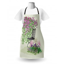 Flowers Blooming Garden Apron