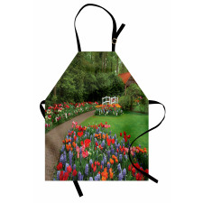 Spring Garden Forest Apron