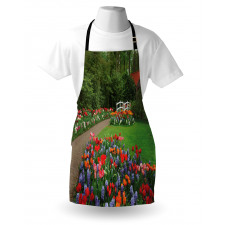 Spring Garden Forest Apron