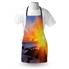 Colorful Sunset Sky Apron