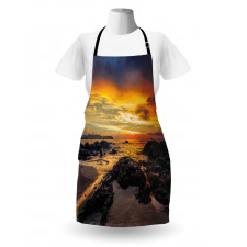 Majestic Sunrise Sky Apron