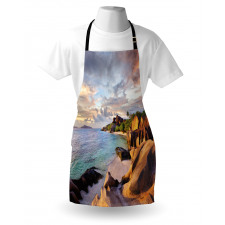 Rock Sandy Beach Island Apron