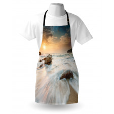 Beach and Horizon Sky Apron