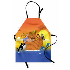 Myth Creatures in Sea Apron