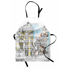 European City Sketch Apron