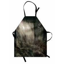 Nostalgic Dark Forest Apron