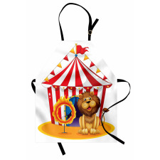 Fire Hoop Circus Tent Apron