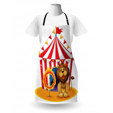 Fire Hoop Circus Tent Apron