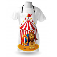 Fire Hoop Circus Tent Apron